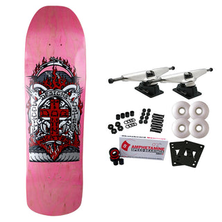 Dogtown Skateboard Complete Scott Oster M80 Pink Old School 8.875" x 32.25"