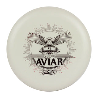 Innova Disc Golf DX Glow Aviar Putting Disc 2/3/0/1 White/Red 162 grams