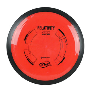 MVP Disc Golf Neutron Relativity Distance Driver 14.5/5.5/-3/1.5 Red 175 grams