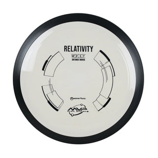 MVP Disc Golf Neutron Relativity Distance Driver 14.5/5.5/-3/1.5 White 175 grams