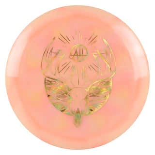 Discraft Disc Golf Adam Hammes Ten-Point Z Swirl Force Driver 12/5/0/3 Peach/Gold Cubes 173-174g