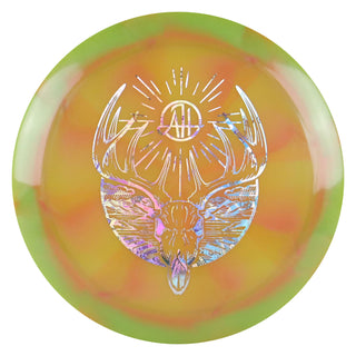 Discraft Disc Golf Adam Hammes Ten-Point Z Swirl Force Driver 12/5/0/3 Moss/Benjamins 173-174g