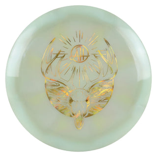 Discraft Disc Golf Adam Hammes Ten-Point Z Swirl Force Driver 12/5/0/3 Pastel Green/Gold Cubes 173-174g