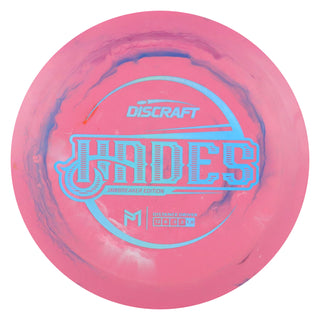 Discraft Disc Golf Paul McBeth Jawbreaker Hades Driver 12/6/-3/2 Light Red/Blue Holo 172g