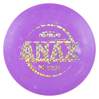 Discraft Disc Golf Paul McBeth Jawbreaker Anax Driver 10/6/0/3 Purple/Gold Shatter 172g