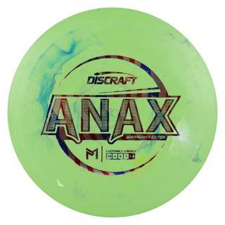 Discraft Disc Golf Paul McBeth Jawbreaker Anax Driver 10/6/0/3 Light Green/USA 173g