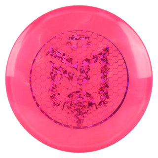 Discraft Disc Golf Paul McBeth Z Swirl Malta Midrange 5/4/1/3 Pink/Magenta Shatter 173-174g