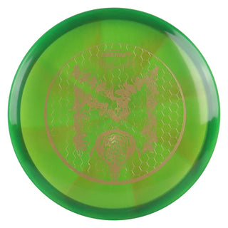 Discraft Disc Golf Paul McBeth Z Swirl Malta Midrange 5/4/1/3 Forest Green/Gold 173-174g