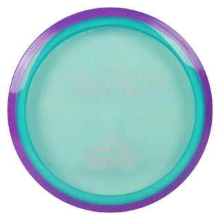 Axiom Disc Golf Proton Insanity Distance Driver 9/5/-2/1.5 Aqua/Purple 160 grams