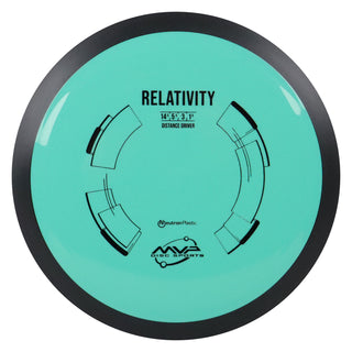 MVP Disc Golf Neutron Relativity Distance Driver 14.5/5.5/-3/1.5 Teal 174 grams