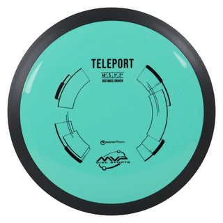 MVP Disc Golf Neutron Teleport Distance Driver 14.5/5/-1.5/2.5 Teal 175 grams
