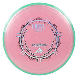 Axiom Disc Golf Plasma Crave Fairway Driver 6.5/5/-1/1 Light Pink/Teal 166 grams