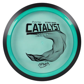 MVP Disc Golf Proton Catalyst Distance Driver 13/5.5/-2/2 Aqua 174 grams