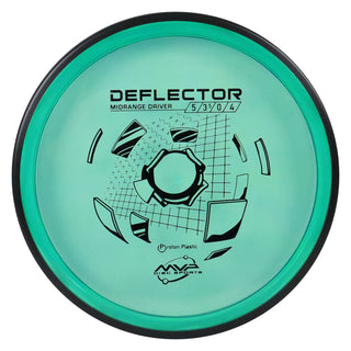 MVP Disc Golf Proton Deflector Midrange 5/3.5/0/4 Clear Pink 178 grams
