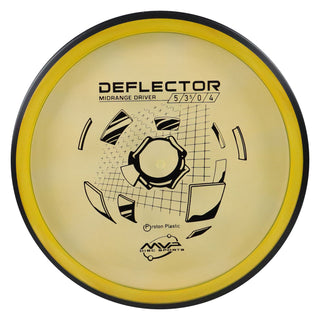 MVP Disc Golf Proton Deflector Midrange 5/3.5/0/4 Clear 178 grams
