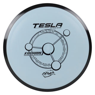 MVP Disc Golf Fission Tesla Distance Driver 9/5/-1/2 Powder Blue 149 grams