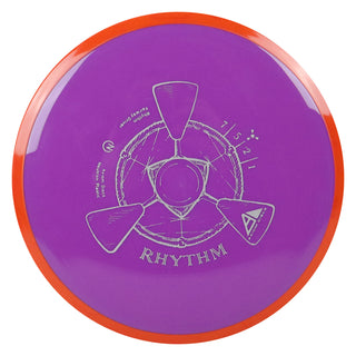 Axiom Disc Golf Neutron Rhythm Fairway Driver 7/5/-2/1 Purple/Orange 166 grams