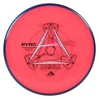 Axiom Disc Golf Prism Neutron Pyro Midrange Driver 5/4/0/2.5 Hot Pink/Navy 178 grams