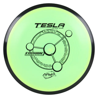 MVP Disc Golf Fission Tesla Distance Driver 9/5/-1.5/2 Green Blend 170 grams