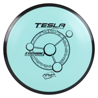 MVP Disc Golf Fission Tesla Distance Driver 9/5/-1.5/2 Teal 170 grams