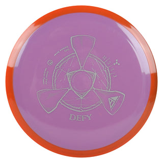 Axiom Disc Golf Neutron Defy Distance Driver 11/5/-1/3 Dark Pink/Orange 160 grams