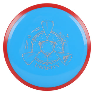 Axiom Disc Golf Neutron Insanity Distance Driver 9/5/-2/1.5 Blue/Red 164 grams