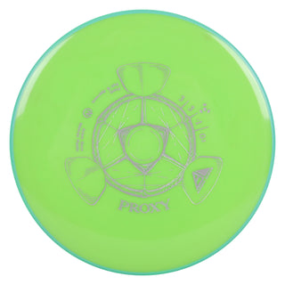Axiom Disc Golf Neutron Proxy Putter 3/3/-1/0.5 Sage/Teal 166 grams