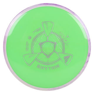 Axiom Disc Golf Neutron Rhythm Fairway Driver 7/5/-2/1 Green/White Purple 167 grams