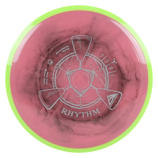 Axiom Disc Golf Neutron Rhythm Fairway Driver 7/5/-2/1 Blush Smoke/Lime 161 grams