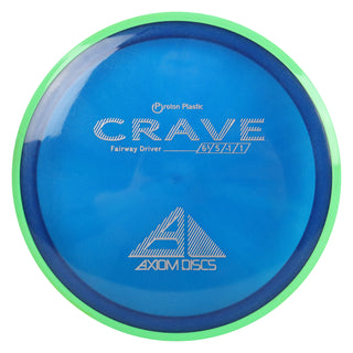 Axiom Disc Golf Proton Crave Fairway Driver 6.5/5/-1/1 Dark Blue/Green 157 grams