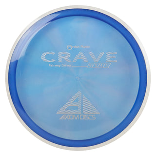 Axiom Disc Golf Proton Crave Fairway Driver 6.5/5/-1/1 Dark Blue/White 163 grams