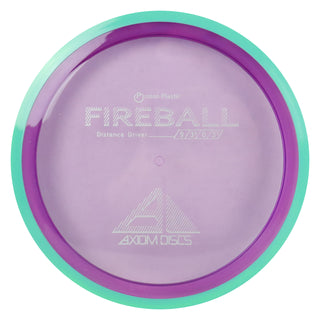 Axiom Disc Golf Proton Fireball Distance Driver 9/3.5/0/3.5 Purple/Teal 157 grams