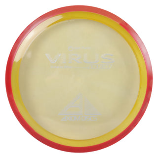 Axiom Disc Golf Proton Virus Distance Driver 9/5/-3.5/1 Clear/Red Blend 162 grams