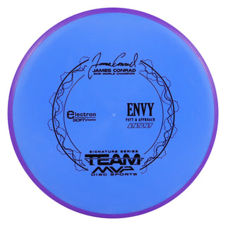 Axiom Disc Golf Electron Soft Envy Putter 3/3/0/2 Blue/Purple 168 grams