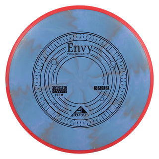 Axiom Disc Golf Cosmic Electron Envy Firm Putter 3/3/0/2 Blue/Red 167 grams