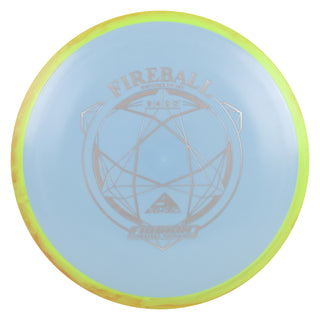 Axiom Disc Golf Fission Fireball Distance Driver 9/4/0/3.5 Blue/Lime Red 155 grams