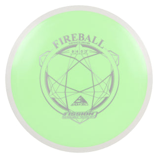 Axiom Disc Golf Fission Fireball Distance Driver 9/4/0/3.5 Green/White 156 grams