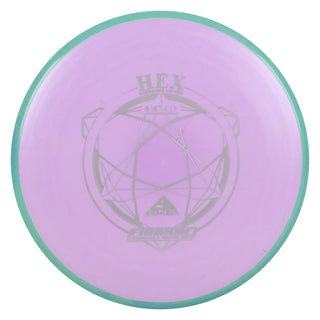 Axiom Disc Golf Fission Hex Midrange 5/5.5/-1/1 Purple/Green 173 grams