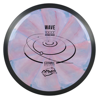 MVP Disc Golf Wave Distance Driver Cosmic Neutron 11/5/-2/2 Red Pink 164 grams