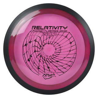 MVP Disc Golf Proton Relativity Distance Driver 14.5/5.5/-3/1.5 Dark Pink 175 grams