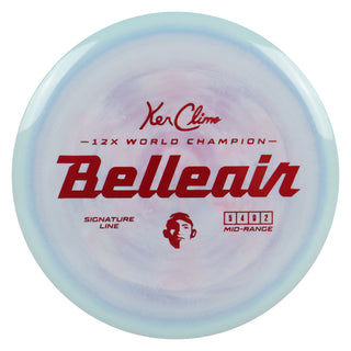 Climo Disc Golf Signature Line Belleair Midrange 5/4/0/2 Blue Lavender/Red 173 grams