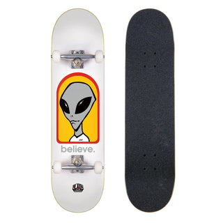 Alien Workshop Complete Believe White 8.0" Assembled