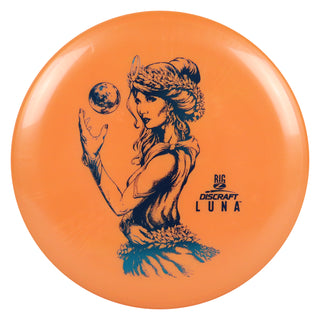 Discraft Disc Golf Paul McBeth Signature Big Z Luna Putter 3/4/0/2 Orange/Turquoise 170-172g