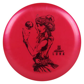 Discraft Disc Golf Paul McBeth Signature Big Z Luna Putter 3/4/0/2 Red/Maroon 167-169g
