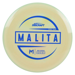Discraft Disc Golf Paul McBeth First Run ESP Malita Midrange 5/5/-1/1 Green Yellow/Blue 170-172g
