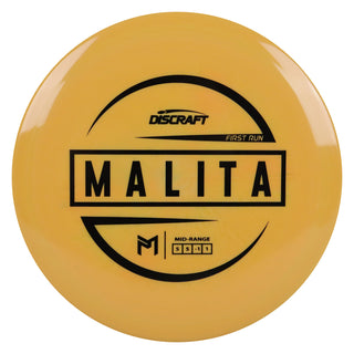 Discraft Disc Golf Paul McBeth First Run ESP Malita Midrange 5/5/-1/1 Burnt Orange/Black 173-174g