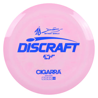 Discraft Disc Golf Anthony Barela Signature ESP Cigarra Fairway Driver 7/6/-1/2 Pink/Navy 175g
