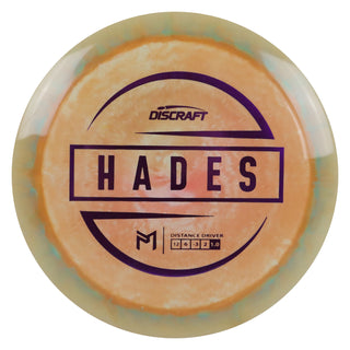 Discraft Disc Golf Paul McBeth Signature Hades Distance Driver 12/6/-3/2 Green Orange/Purple 167-169g