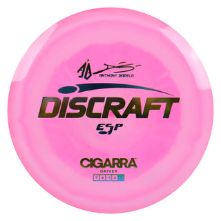Discraft Disc Golf Anthony Barela Signature ESP Cigarra Fairway Driver 7/6/-1/2 Pink/Blue Metallic 174g