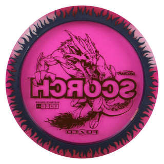 Discraft Disc Golf FuZed Line Scorch with Flame Pattern Distance Driver11/6/-2/2 - Choose Exact Disc